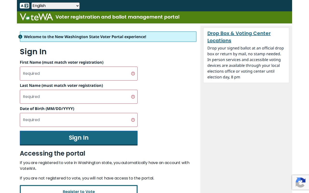 Bainbridge Island people search and VoteWA voter lookup limits